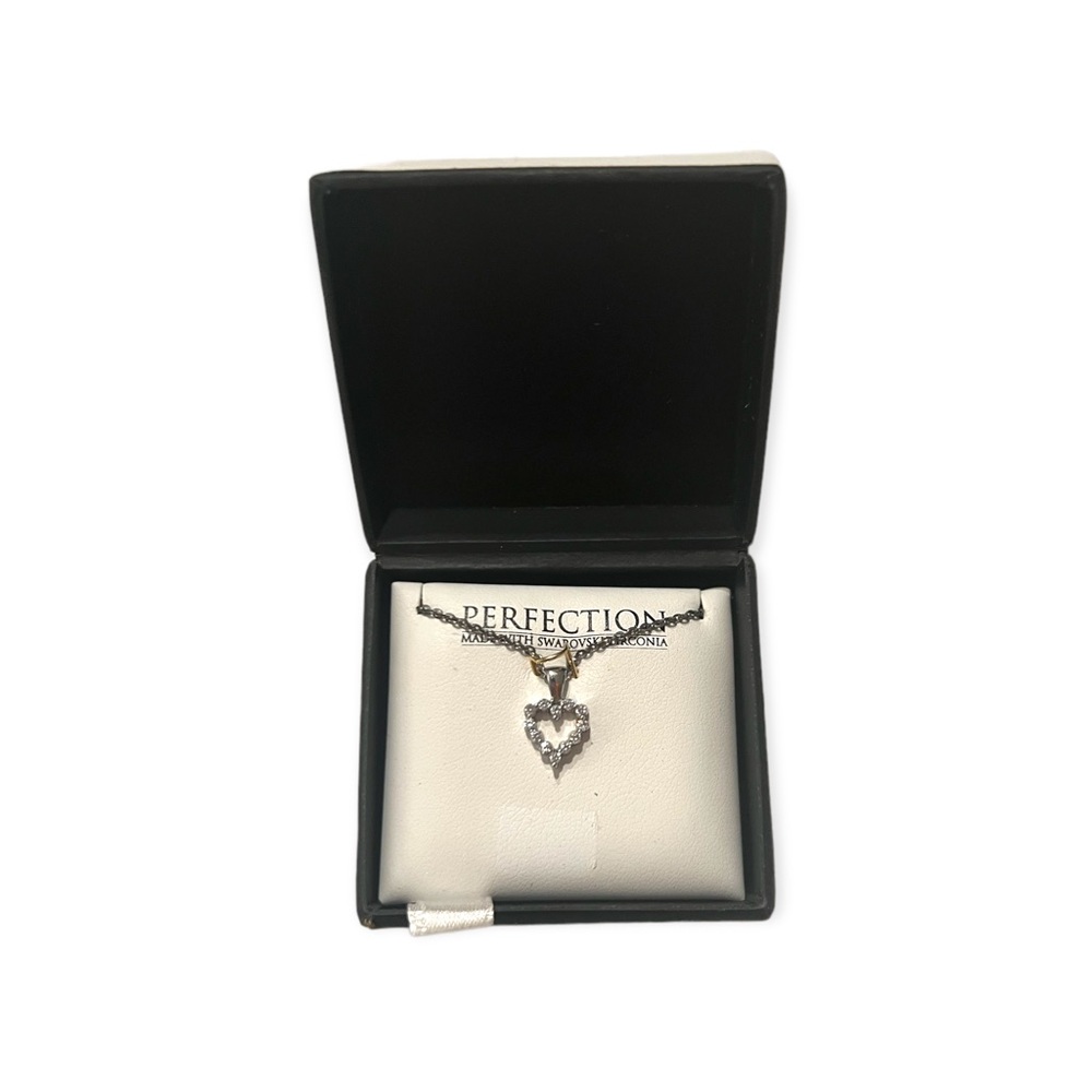 Perfections made with Swarovski Zirconia, Heart Shaped Necklace